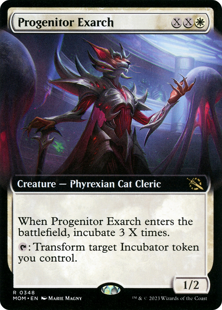 Progenitor Exarch (Extended Art) (MOM-348) [March of the Machine]