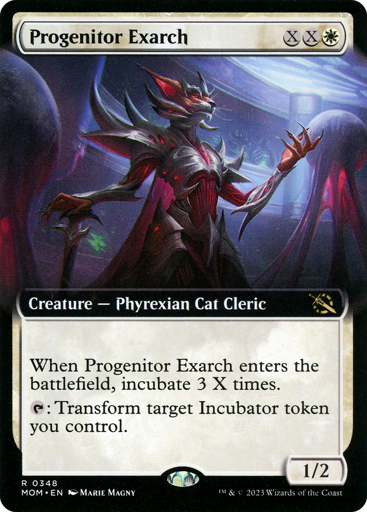 Progenitor Exarch (MOM-348) [March of the Machine]: (Extended Art) Foil