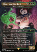 Yargle and Multani (SLD-872) [Secret Lair Drop] / Slimer and Stay Puft (Borderless) Foil