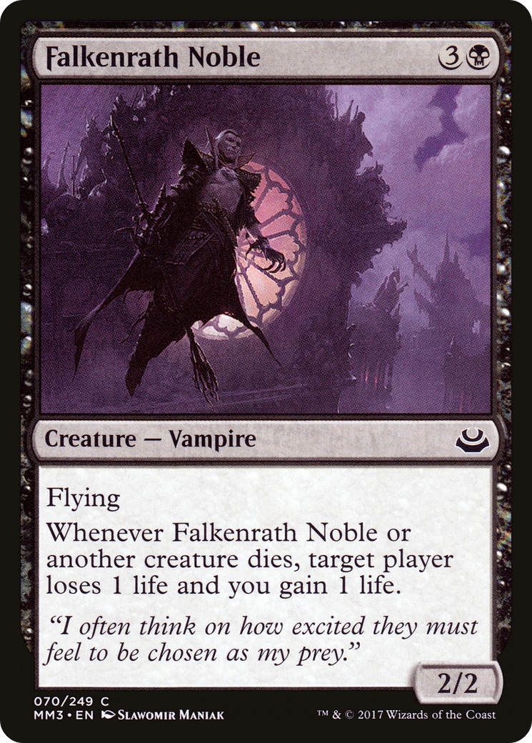 Falkenrath Noble (MM3-070) [Modern Masters 2017] Foil