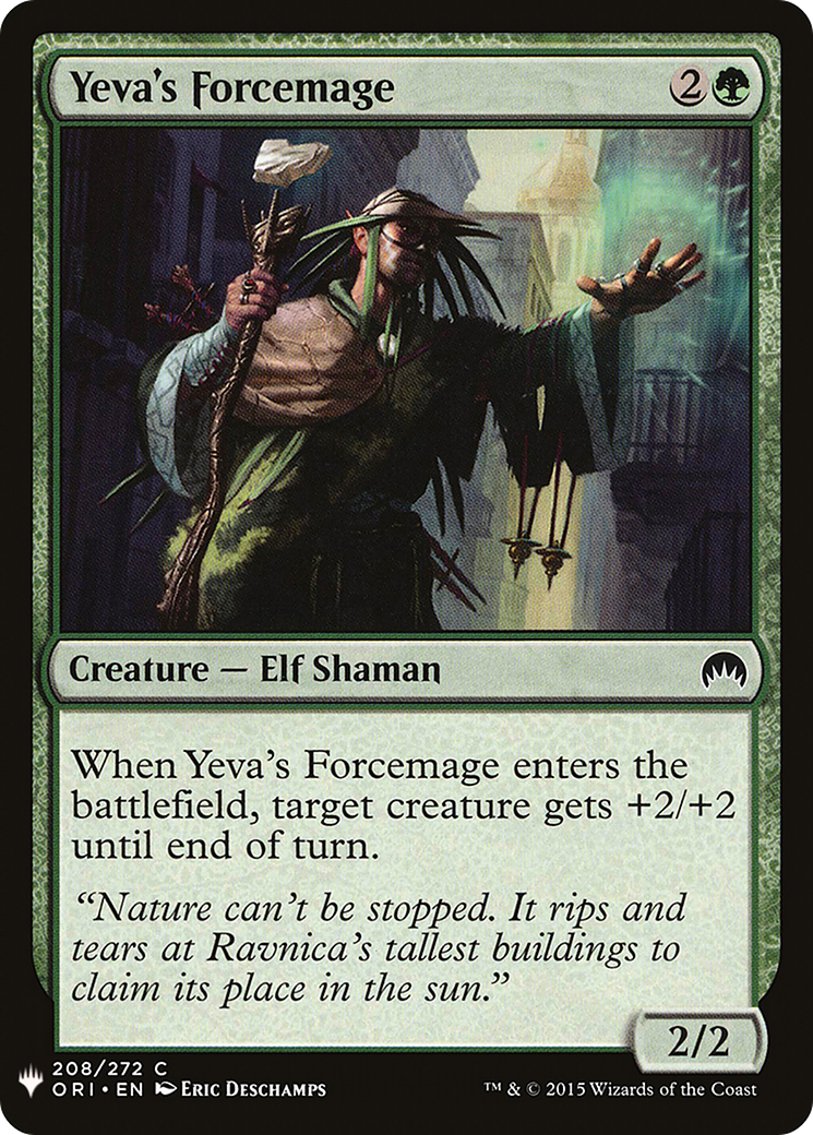 Yeva's Forcemage (LIST-ORI-208) [The List]