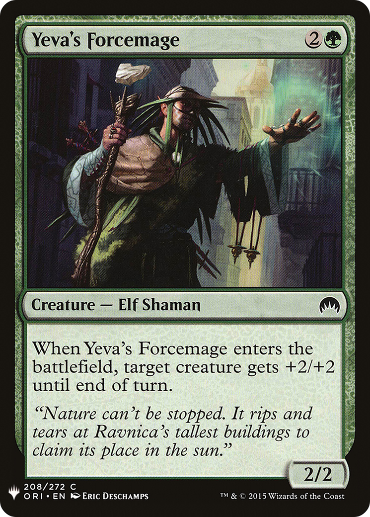 Yeva's Forcemage (LIST-ORI-208) [The List]
