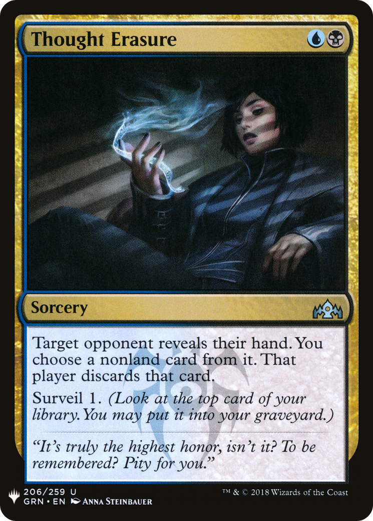 Thought Erasure (LIST-GRN-206) [The List]