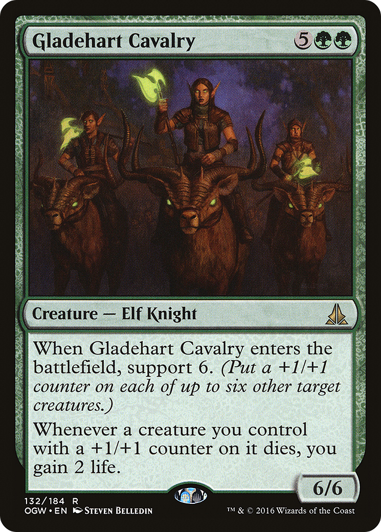 Gladehart Cavalry (OGW-132) [Oath of the Gatewatch]