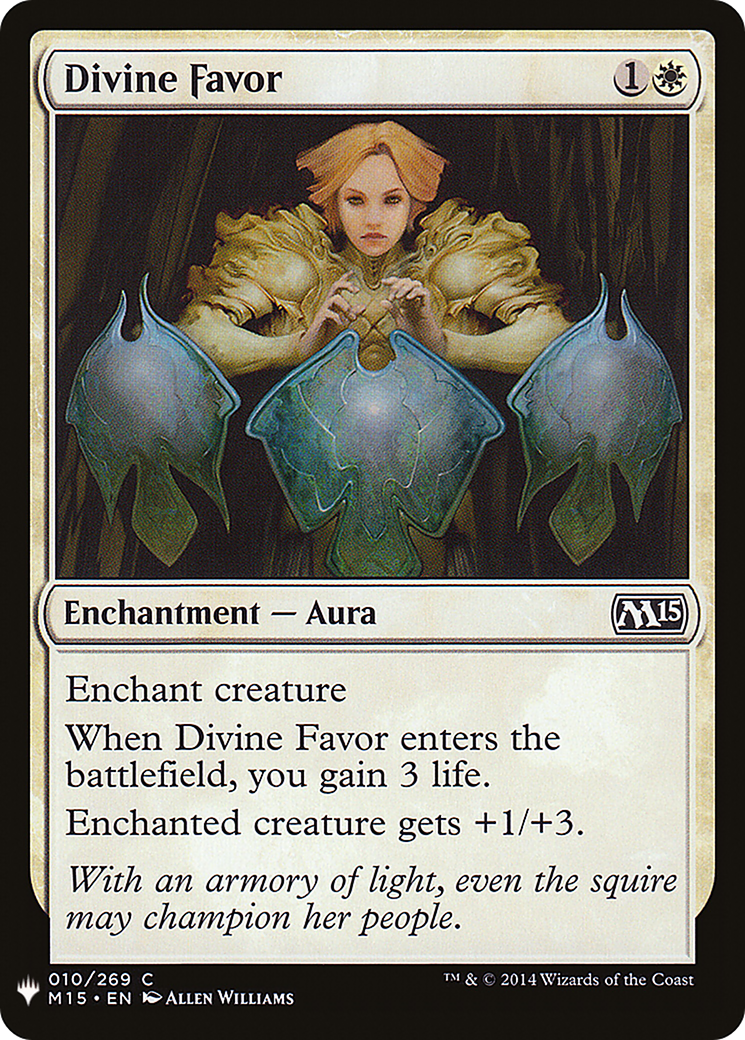 Divine Favor (LIST-M15-10) [The List]