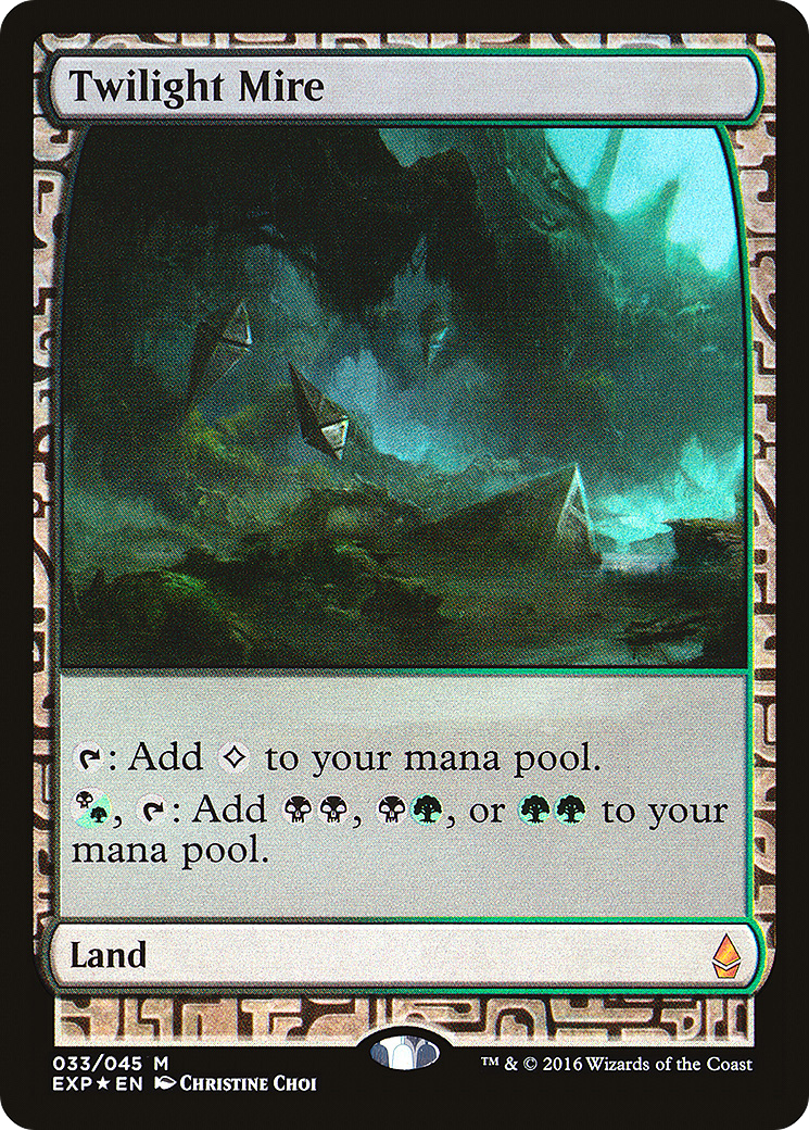 Twilight Mire (EXP-033) [Zendikar Expeditions] Foil