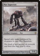 Myr Superion (NPH-146) [New Phyrexia] Foil