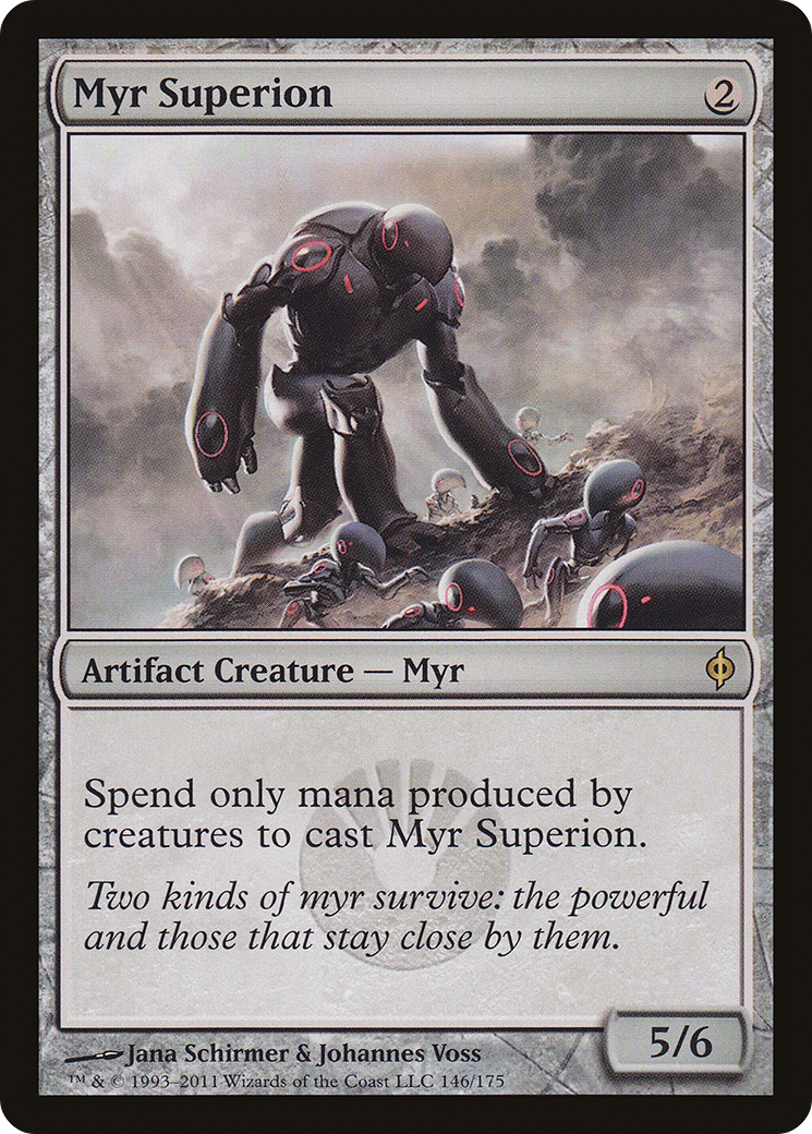 Myr Superion (NPH-146) [New Phyrexia]