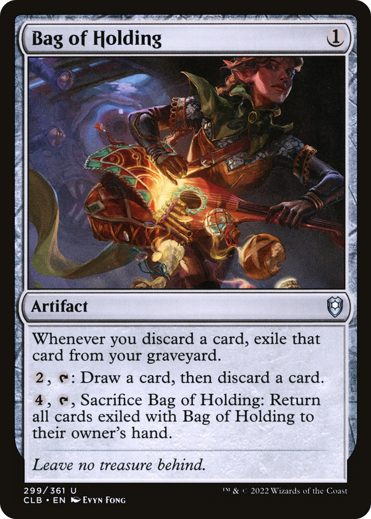 Bag of Holding (CLB-299) [Commander Legends: Battle for Baldur's Gate]
