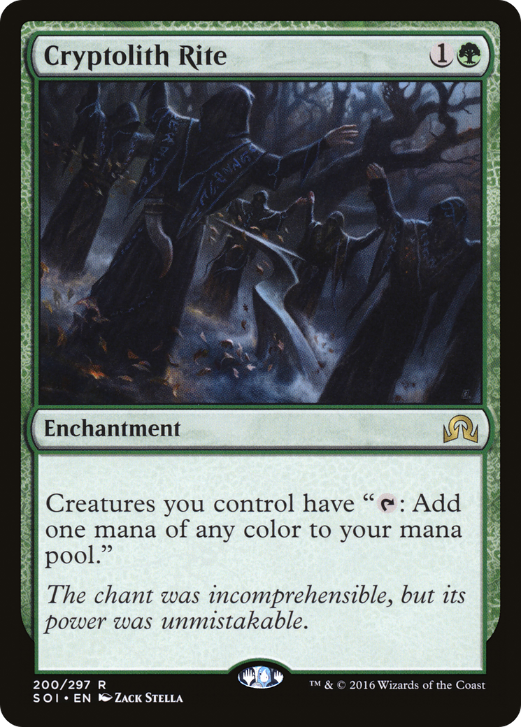 Cryptolith Rite (SOI-200) [Shadows over Innistrad] Foil
