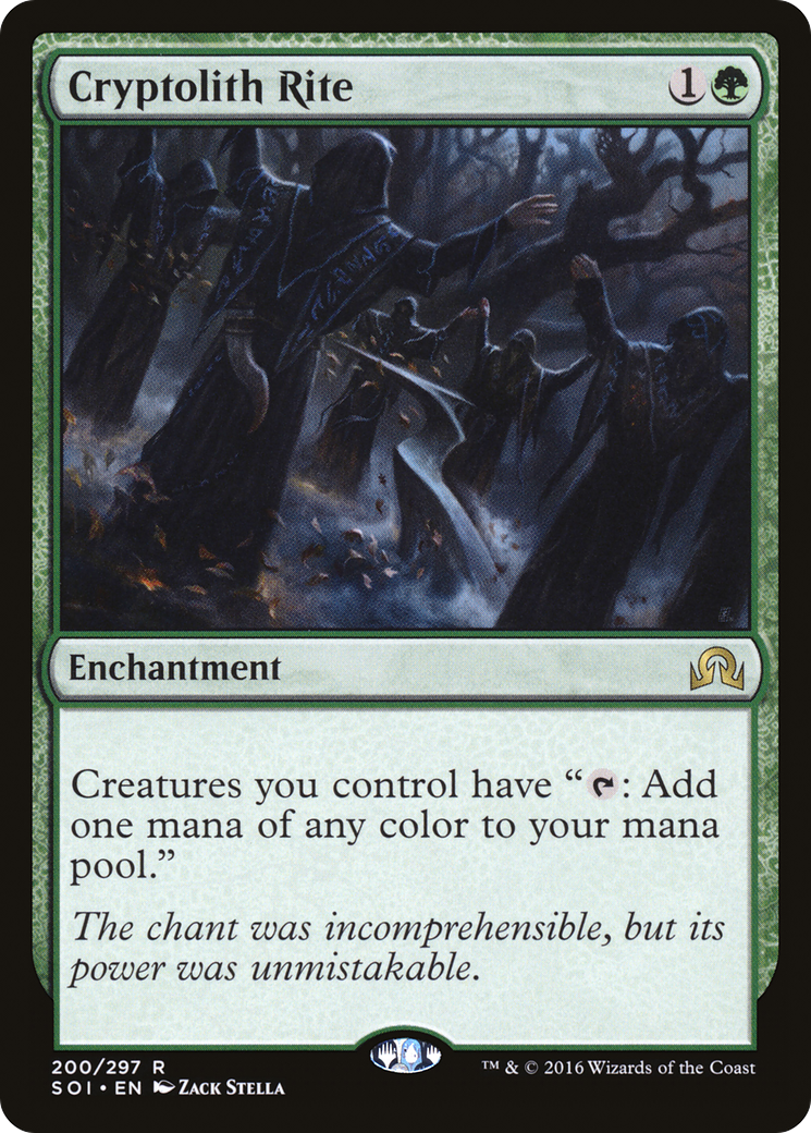 Cryptolith Rite (SOI-200) [Shadows over Innistrad] Foil