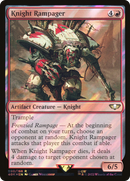 Knight Rampager (Surge Foil) (40K-080) [Warhammer 40,000 Commander] Foil