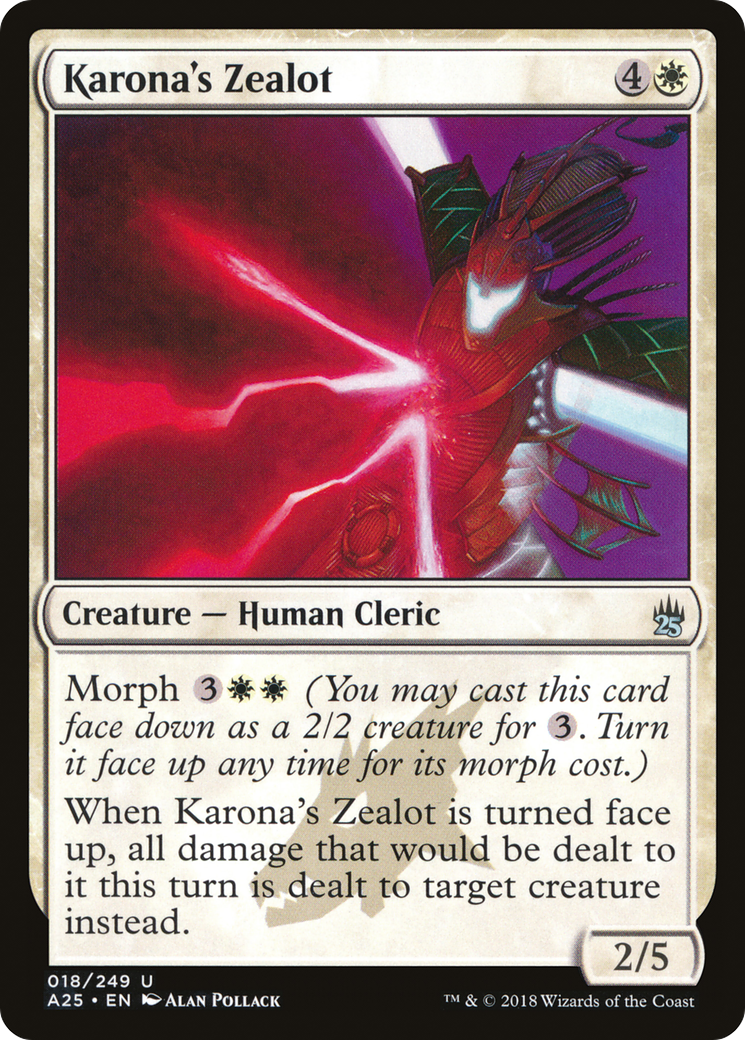 Karona's Zealot (A25-018) [Masters 25]
