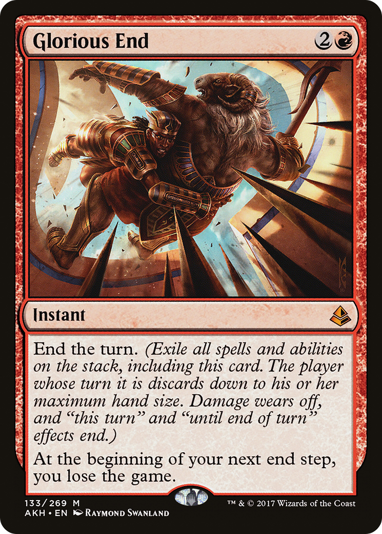 Glorious End (AKH-133) [Amonkhet]