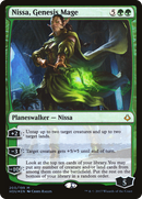 Nissa, Genesis Mage (HOU-200) [Hour of Devastation] Foil