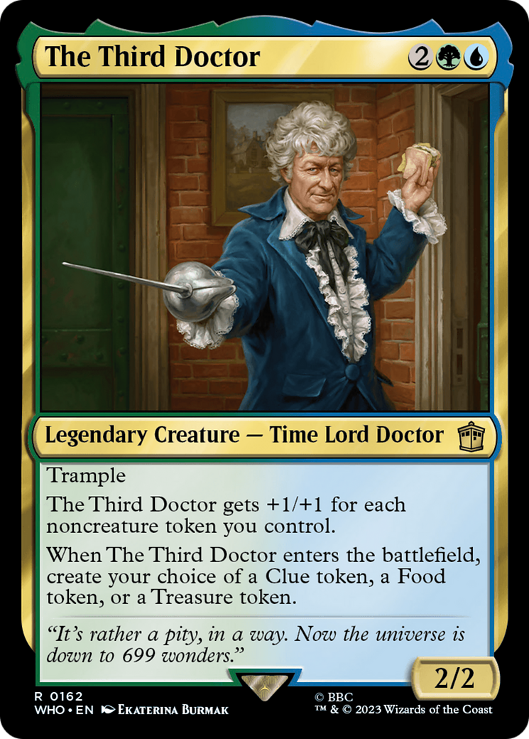 The Third Doctor (WHO-162) [Doctor Who] Foil