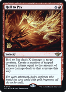 Hell to Pay (PRE-126S) [Outlaws of Thunder Junction Promos] Foil
