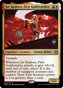 Jor Kadeen, First Goldwarden (PPONE-203) [Promo Pack: Phyrexia: All Will Be One Promos]