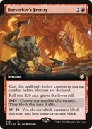 Berserker's Frenzy (Extended Art) (AFC-298) [Forgotten Realms Commander]