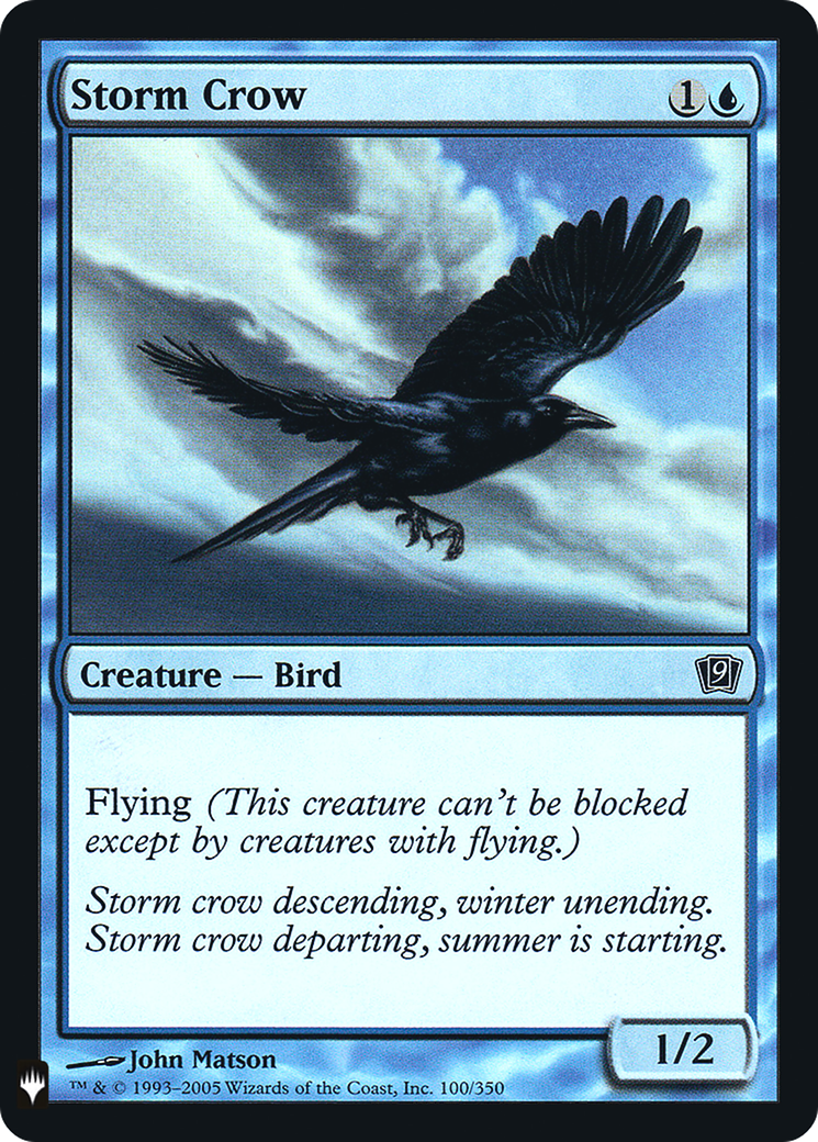 Storm Crow (LIST-9ED-100) [The List] Foil