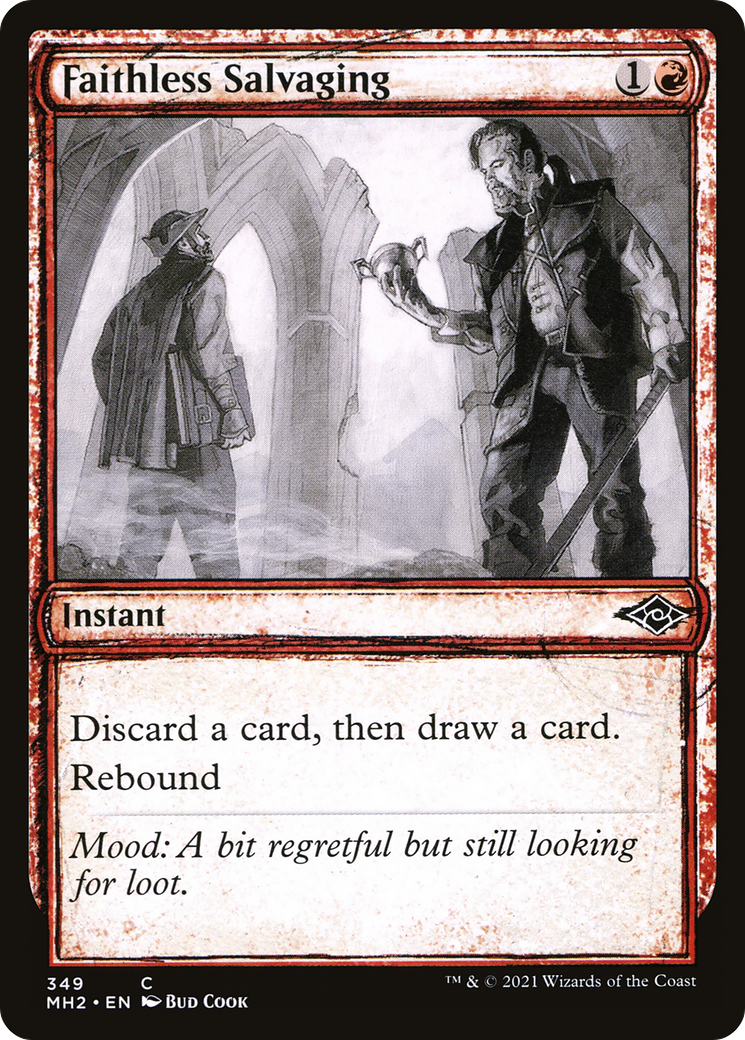 Faithless Salvaging (Showcase) (MH2-349) [Modern Horizons 2]