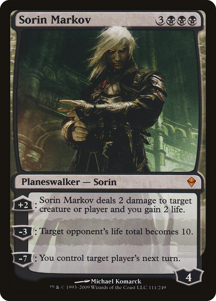 Sorin Markov (ZEN-111) [Zendikar]