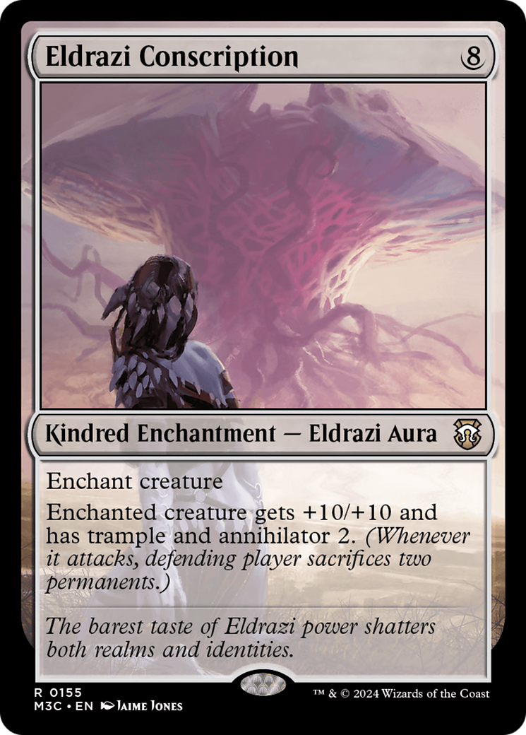 Eldrazi Conscription (M3C-155) [Modern Horizons 3 Commander] Foil