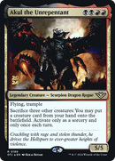 Akul the Unrepentant (PRE-189S) [Outlaws of Thunder Junction Promos] Foil