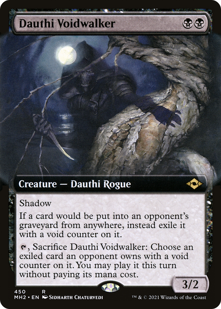 Dauthi Voidwalker (Extended Art) (MH2-450) [Modern Horizons 2]