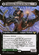 Valentin, Dean of the Vein // Lisette, Dean of the Root (STX-333) [Strixhaven: School of Mages]: (Extended Art) Foil