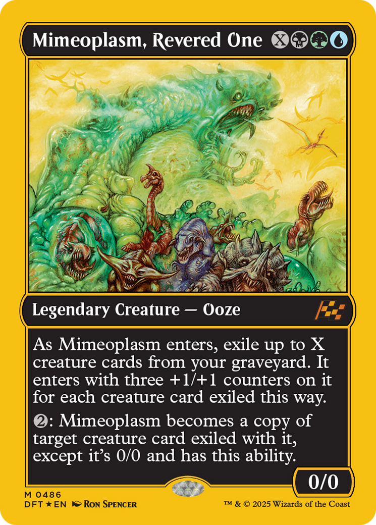 Mimeoplasm, Revered One (DFT-486) [Aetherdrift] Foil