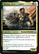 Shanna, Sisay's Legacy (PRE-204S) [Dominaria Promos] Foil