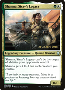 Shanna, Sisay's Legacy (PRE-204S) [Dominaria Promos] Foil