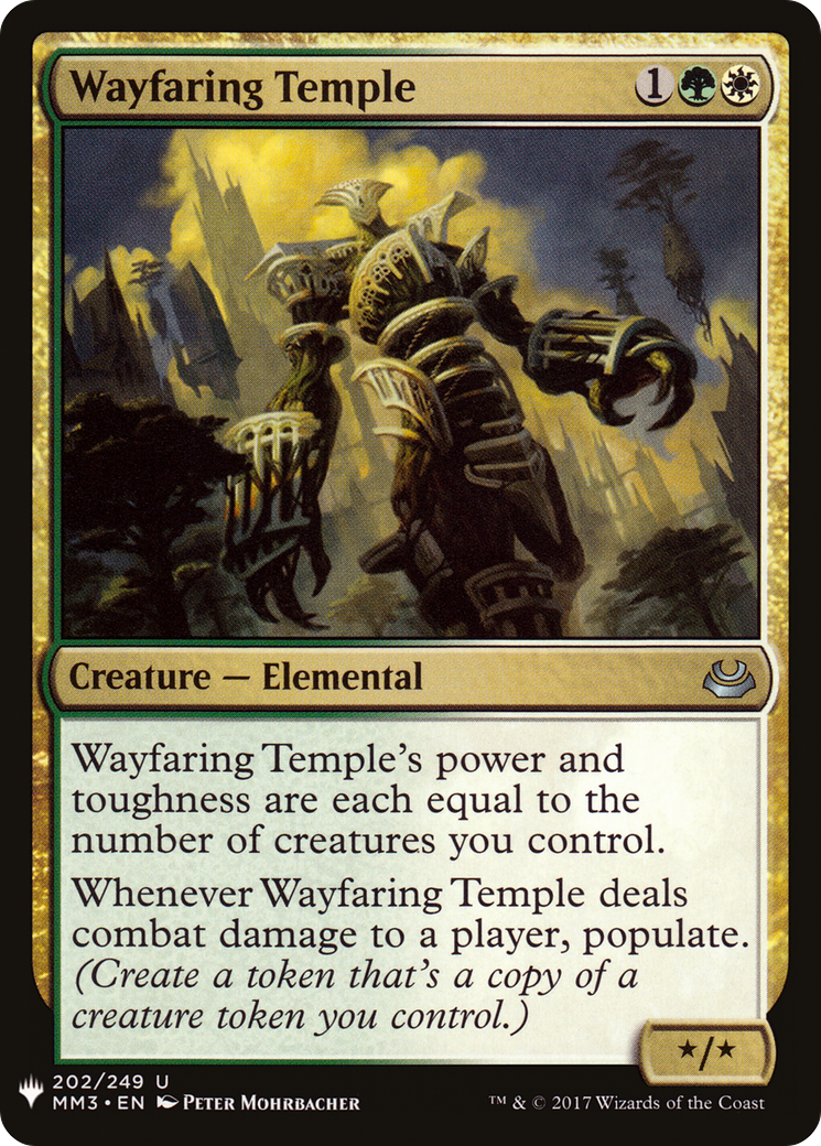 Wayfaring Temple (LIST-MM3-202) [The List]