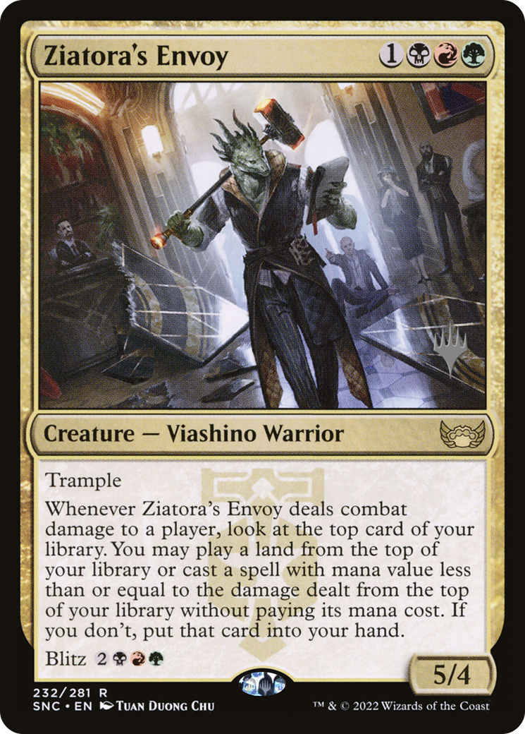 Ziatora's Envoy (PPSNC-232) [Promo Pack: Streets of New Capenna Promos]