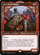 Arni Brokenbrow (KHM-310) [Kaldheim]: (Showcase) Foil