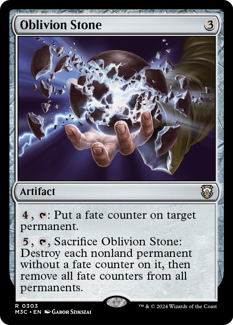 Oblivion Stone (M3C-303) [Modern Horizons 3 Commander]