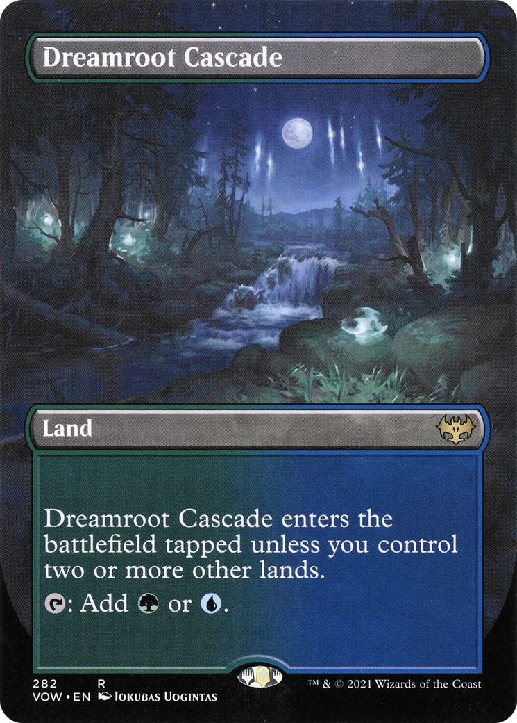Dreamroot Cascade (Borderless) (VOW-282) (Borderless) [Innistrad: Crimson Vow]