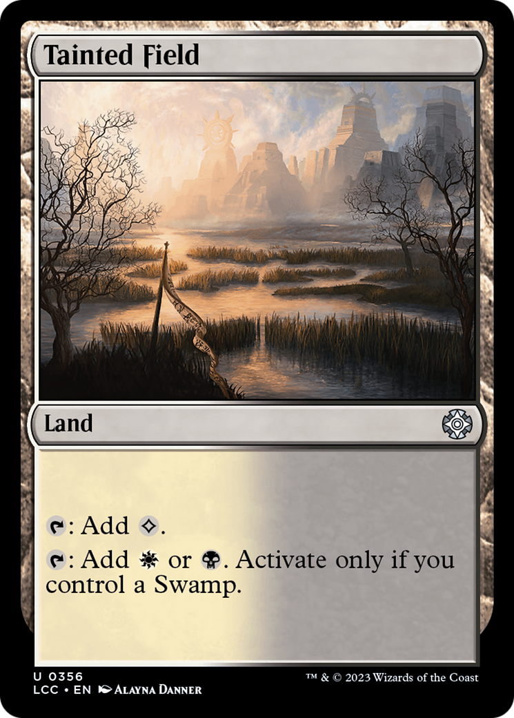 Tainted Field (LCC-356) [The Lost Caverns of Ixalan Commander]