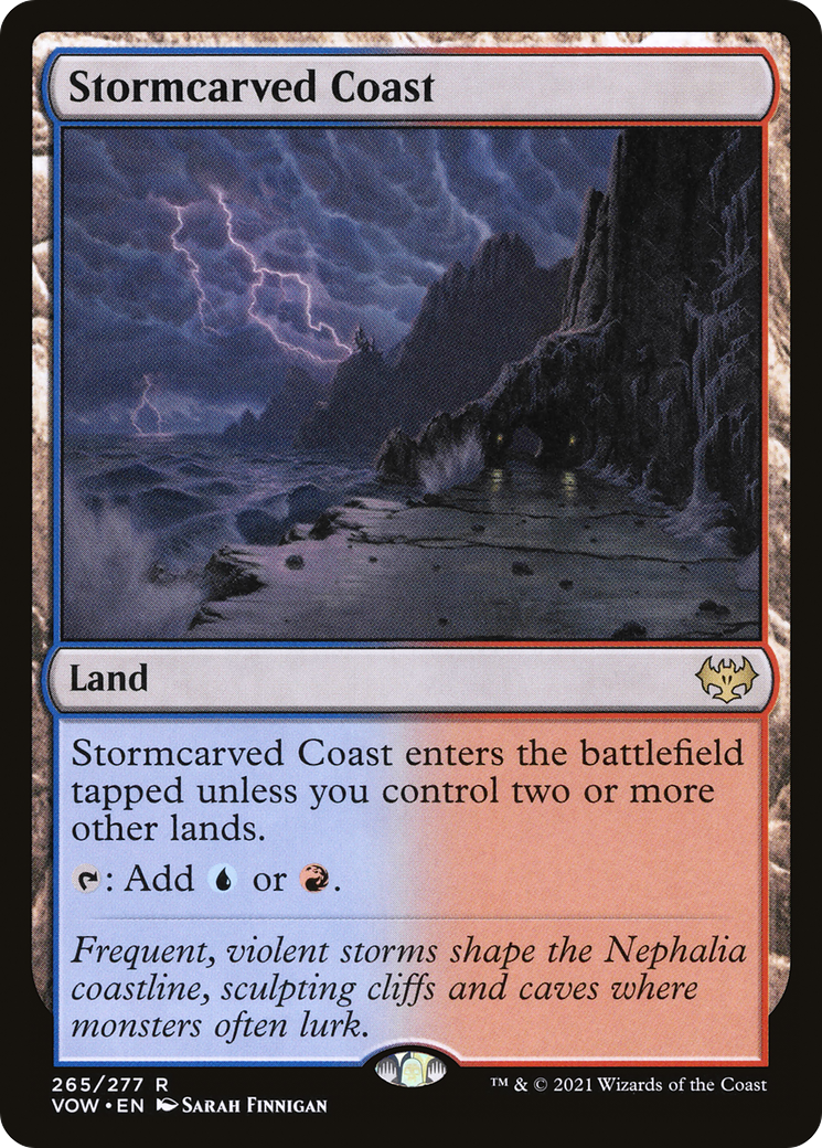 Stormcarved Coast (VOW-265) [Innistrad: Crimson Vow]