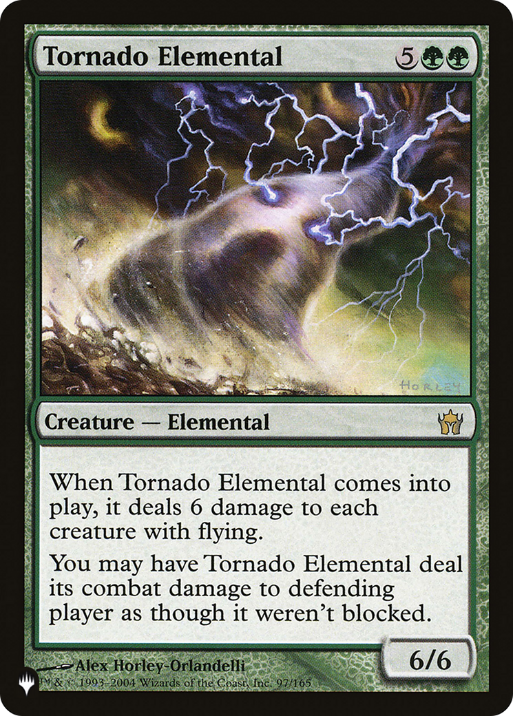 Tornado Elemental (LIST-5DN-97) [The List]