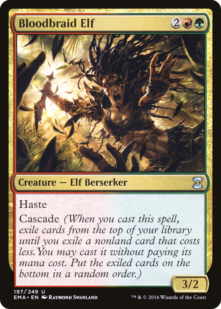 Bloodbraid Elf (EMA-197) [Eternal Masters] Foil