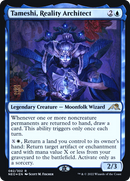 Tameshi, Reality Architect (PRE-082) [Kamigawa: Neon Dynasty Promos] Foil