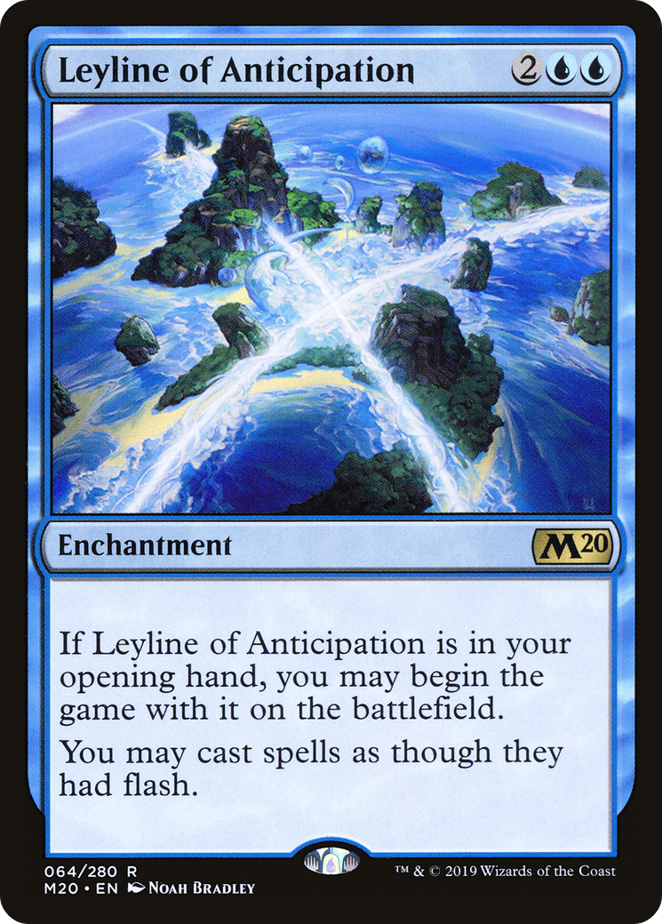 Leyline of Anticipation (M20-064) [Core Set 2020] Foil