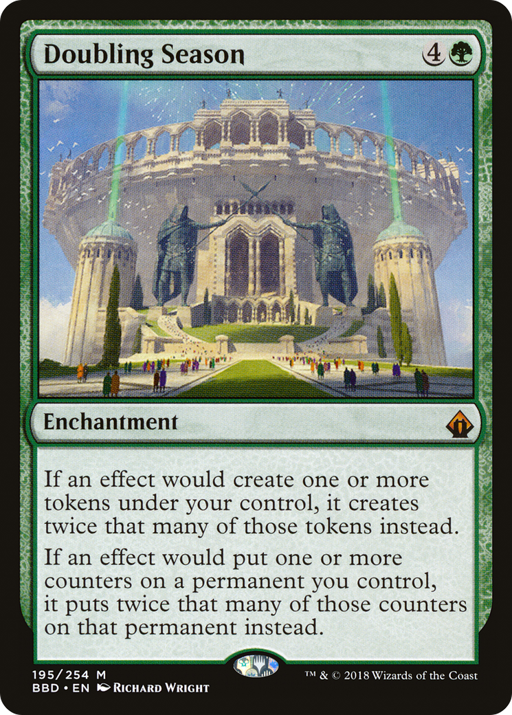 Doubling Season (BBD-195) [Battlebond] Foil