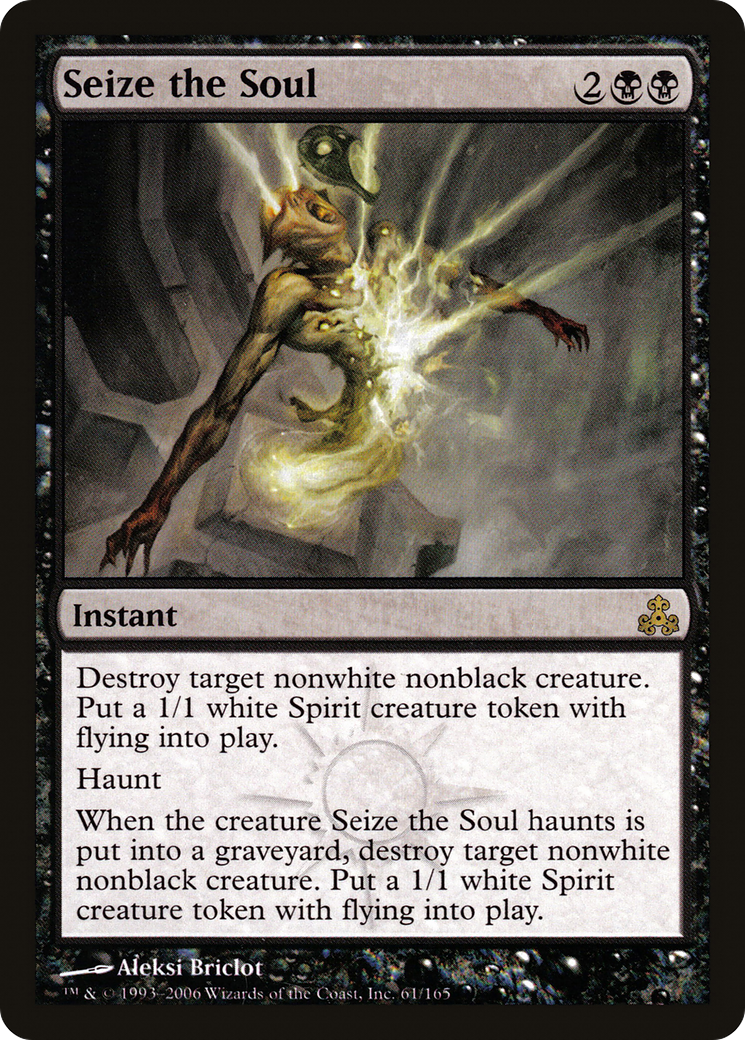 Seize the Soul (GPT-061) [Guildpact] Foil