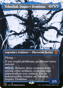 Tekuthal, Inquiry Dominus (ONE-302) [Phyrexia: All Will Be One]: (Showcase) (Borderless) Foil