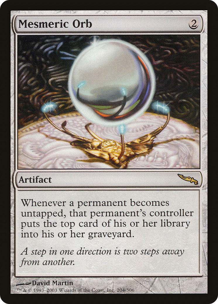 Mesmeric Orb (MRD-204) [Mirrodin]