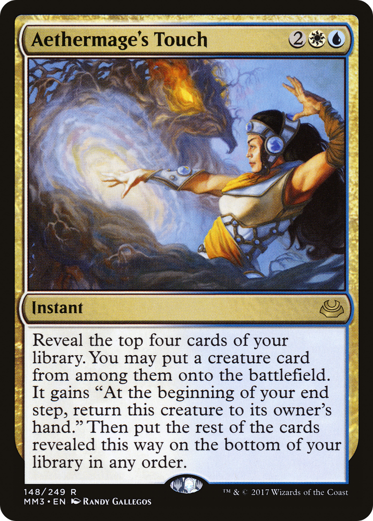 Aethermage's Touch (MM3-148) [Modern Masters 2017] Foil
