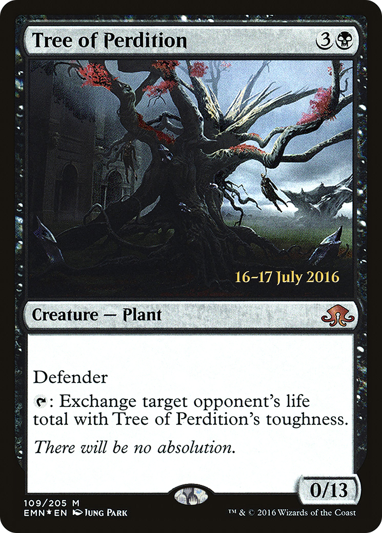 Tree of Perdition (PRE-109S) [Eldritch Moon Promos] Foil